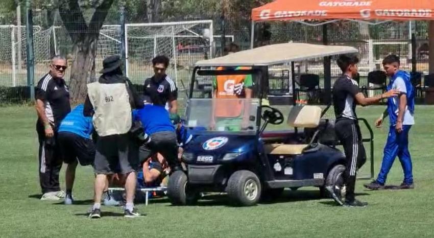 Escándalo en final Sub-17: acusan a padre de jugador de Colo Colo por bengala que hirió a futbolista