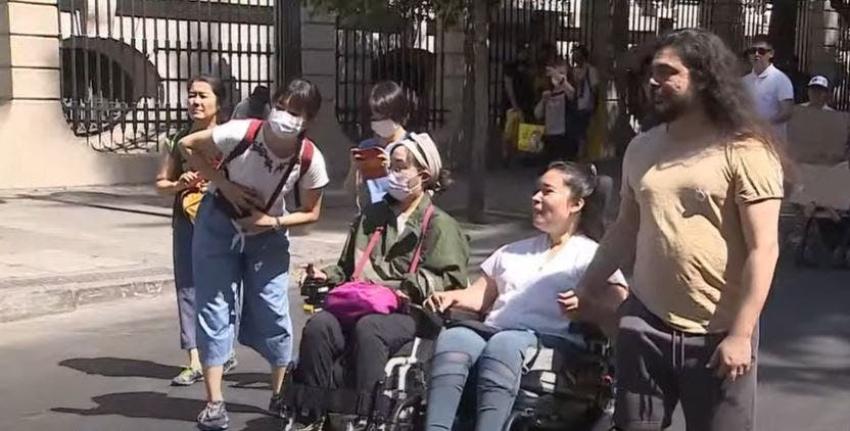 [VIDEO] Marcha por el día de discapacidad: Mindep firma convenio con deportistas con discapacidad