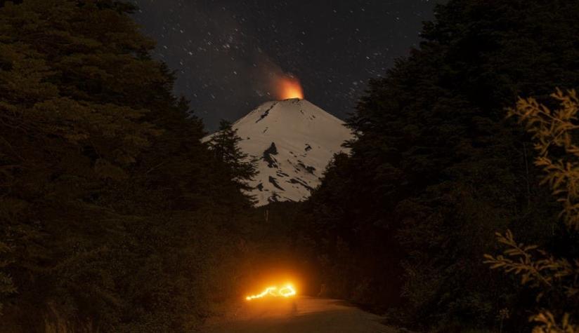 [FOTOS] Volcán Villarrica pone en alerta a las autoridades