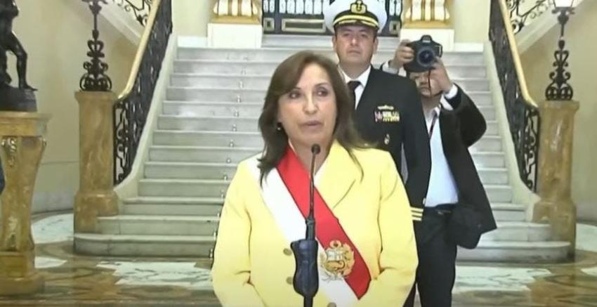 [VIDEO] La asunción de la nueva presidenta de Perú