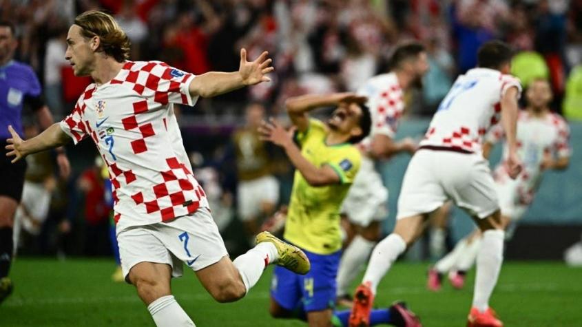 Croacia se consagra en los penales y elimina a Brasil de Catar 2022