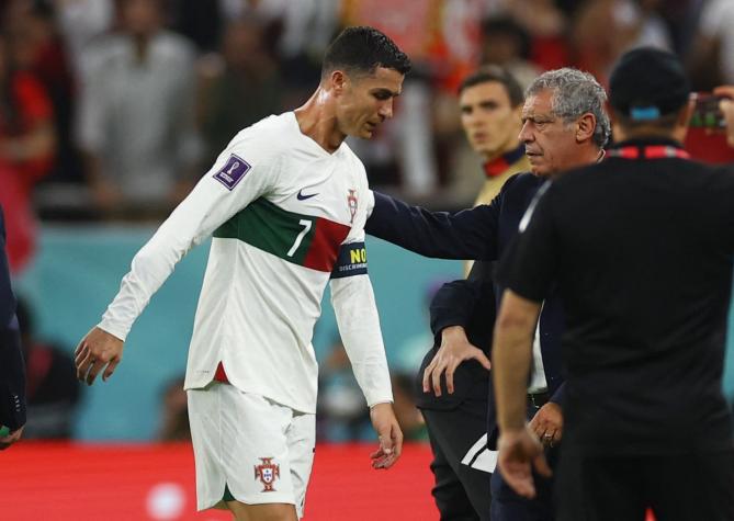 Cristiano Ronaldo rompió a llorar tras la eliminación de Portugal de Catar 2022