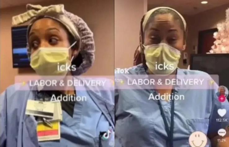 Enfermeras son despedidas por hacer famoso reto 'del asco' de TikTok en plena sala de parto