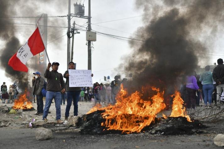 Declaran estado de emergencia en todo Perú por violentas protestas