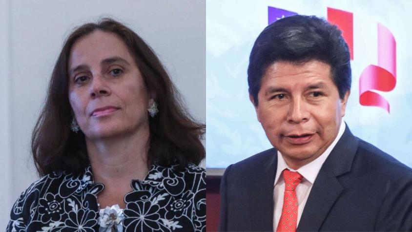 Canciller Urrejola por destitución de Pedro Castillo: "Creo que no es un golpista"