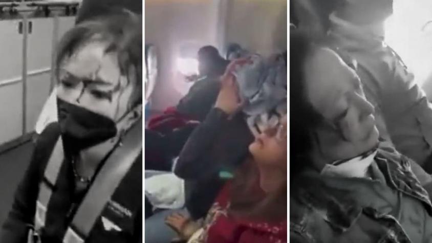 Cerca de 40 personas heridas por violentas turbulencias de casi 30 minutos en vuelo de EE.UU