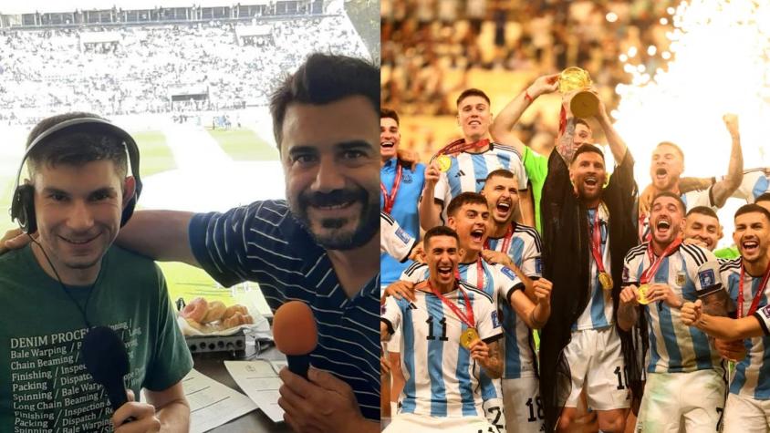Golpe al periodismo deportivo: querido relator argentino muere poco antes de la final del Mundial