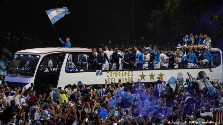 Millares reciben a la selección argentina en Buenos Aires