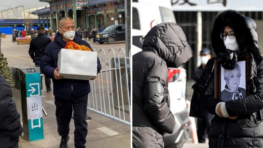 Crematorios "saturados" en China ante incremento de casos COVID