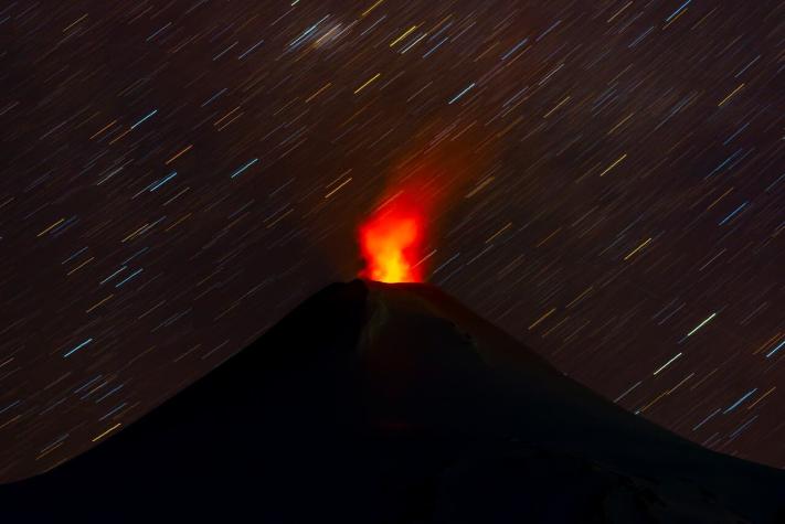 Sernageomin reporta nuevo sismo al interior del Volcán Villarica