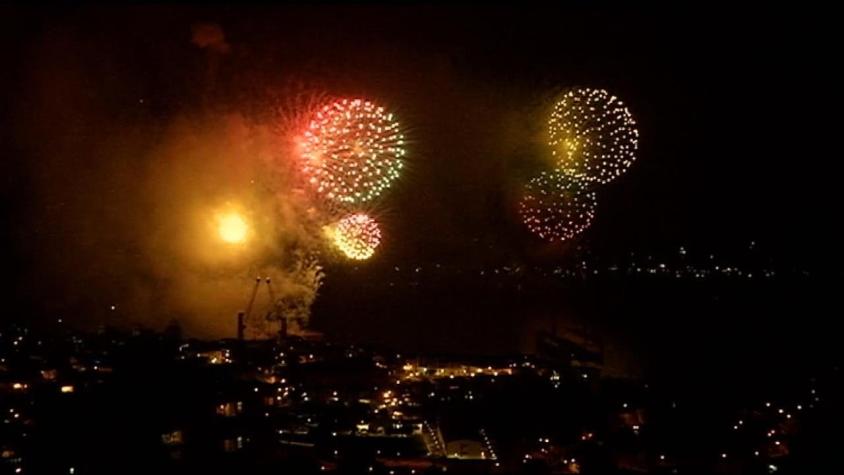 [VIDEO] Peligra show pirotécnico de Año Nuevo en Valparaíso y Viña del Mar: