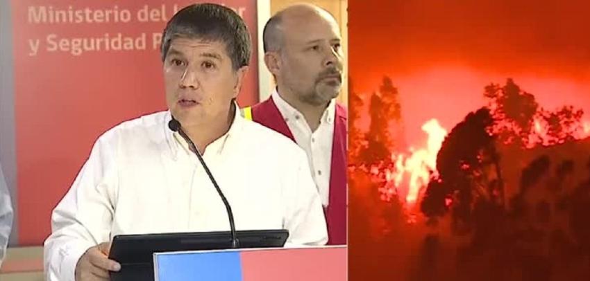 [VIDEO] Incendio en Viña del Mar: Gobierno decreta Estado de Excepción Constitucional de Catástrofe