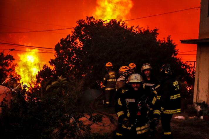 Gobierno decreta Estado de Excepción Constitucional de Catástrofe por incendio en Viña del Mar