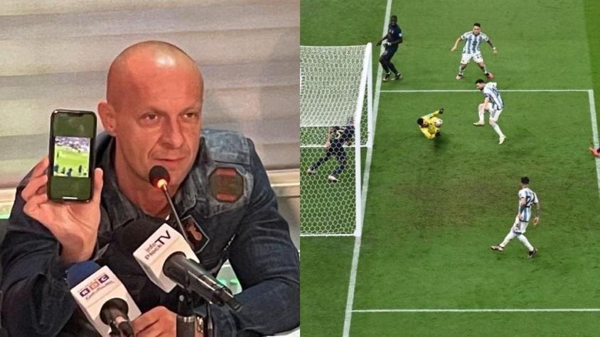 Árbitro de la final de Catar rompe el silencio tras acusaciones de que debió anular un gol argentino