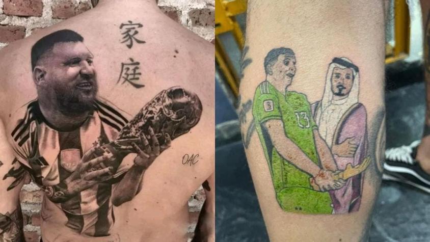 [FOTOS] Los tatuajes más llamativos que se han hecho hinchas argentinos tras el título en Catar 2022