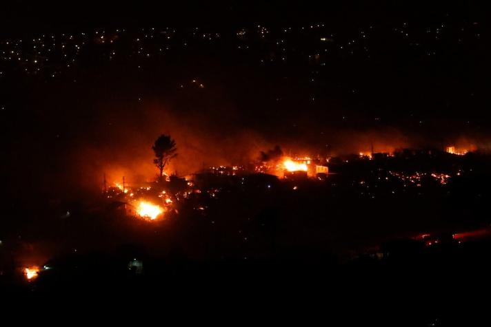 ONEMI decreta Alerta Roja: Incendios forestales afectan a la Región del Biobío