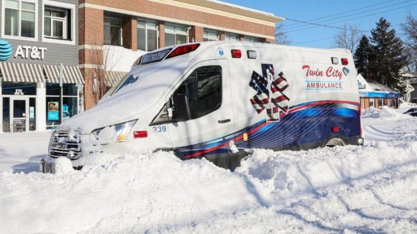 Bomba cilónic en EE.UU.: docenas de muertos tras una gran helada que se apodera de América del Norte