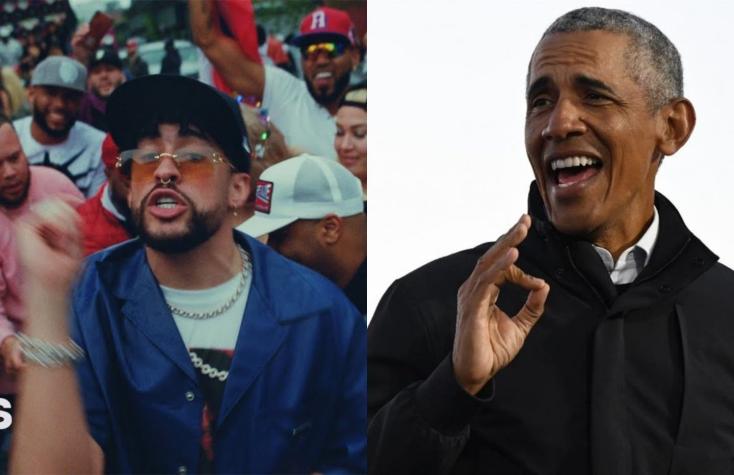 Obama publica lista de sus canciones favoritas en 2022: Destaca "Tití me preguntó" de Bad Bunny