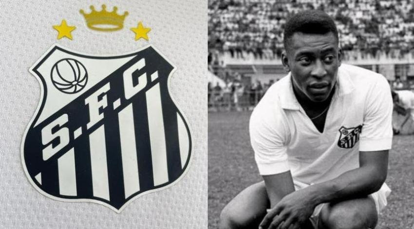 Homenaje a Pelé: Santos de Brasil presenta su nuevo escudo rindiendo tributo a ‘O Rei’
