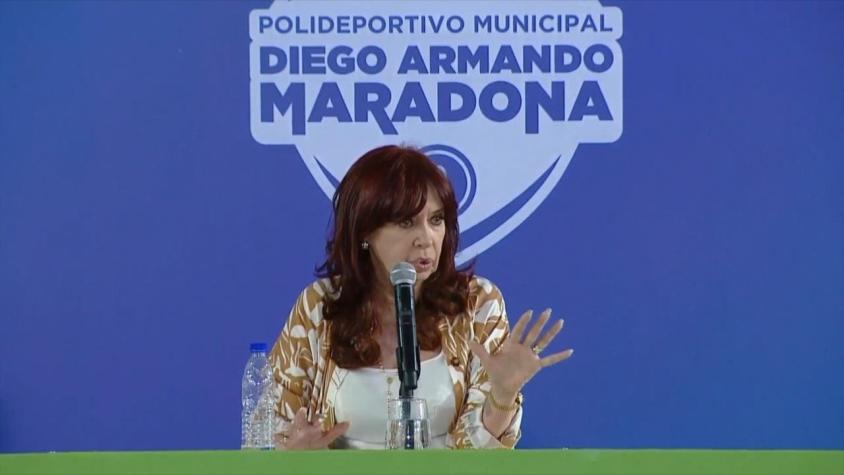 [VIDEO] Cristina Fernández abre la puerta para ser candidata en 2023 y niega dichos anteriores