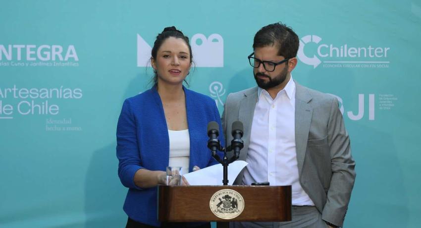 Irina Karamanos deja La Moneda y oficializa el cierre de la Coordinación Sociocultural Irina Karamanos deja La Moneda y oficializa el cierre de la Coordinación Sociocultural