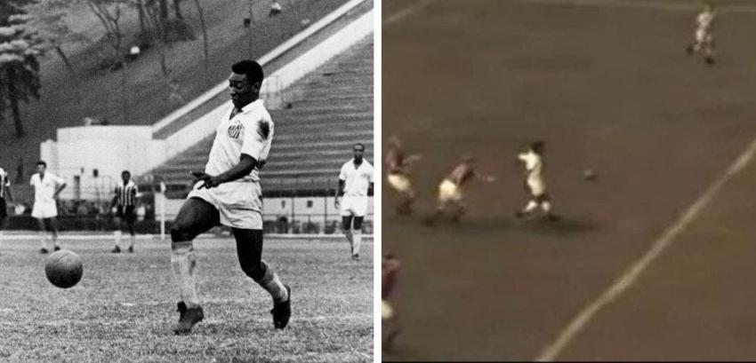 [VIDEO] Recreado como en el cine: el mejor gol de Pelé en toda su carrera del cual no hay registro