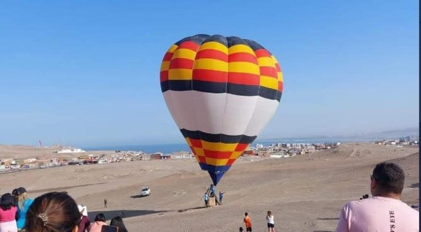 Sin fuegos artificiales: Arica celebrará el Año Nuevo con globos aerostáticos