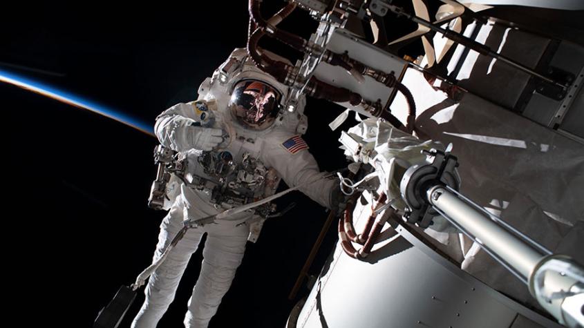¿A qué hora reciben el 2023 los astronautas en la Estación Espacial Internacional?