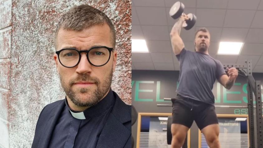 "El cuerpo es un templo": El éxito del pastor que da clases de crossfit en Instagram