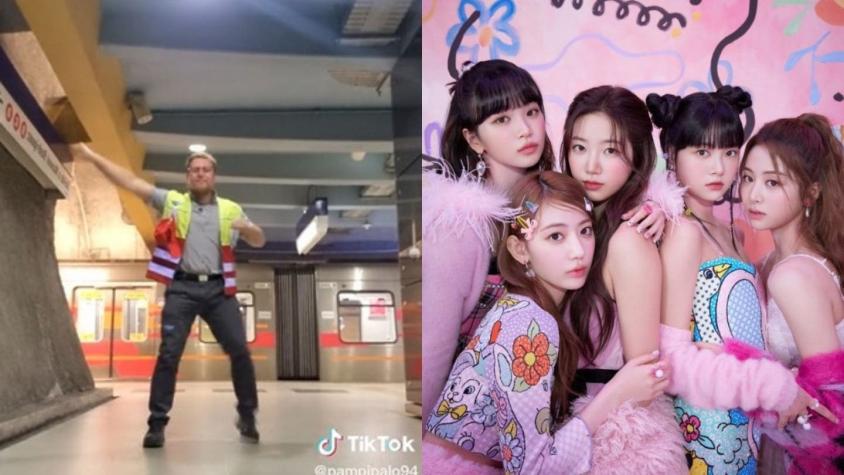 Viral TikTok: Guardia de Metro causa furor al bailar coreografía de K-pop