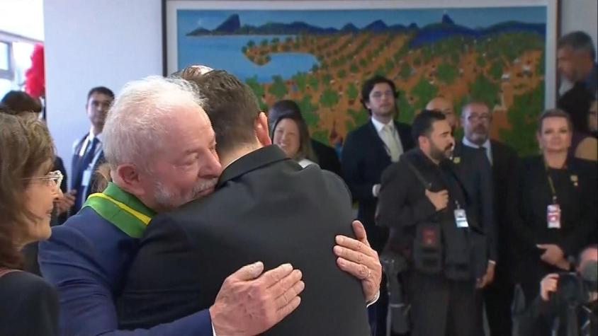 [VIDEO] Presidente Boric saluda al Presidente de Brasil Lula Da Silva