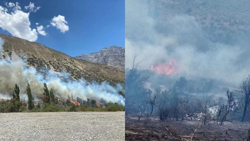 Se declara Alerta Roja en San José de Maipo por incendio forestal