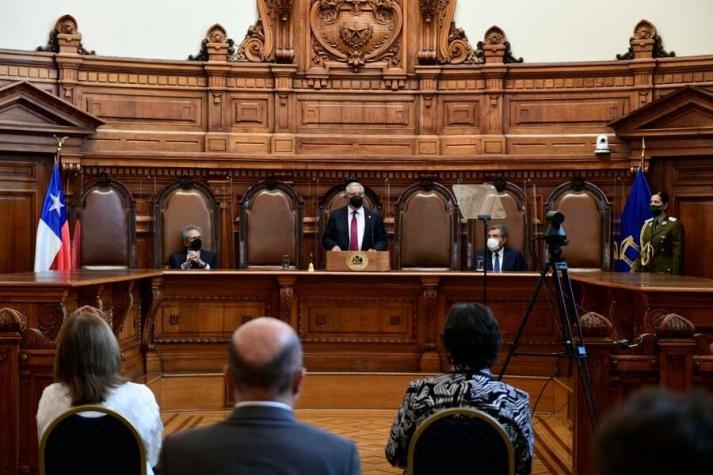 Corte Suprema acusa que Presidente Boric cuestionó proceso judicial con dichos sobre caso Mateluna