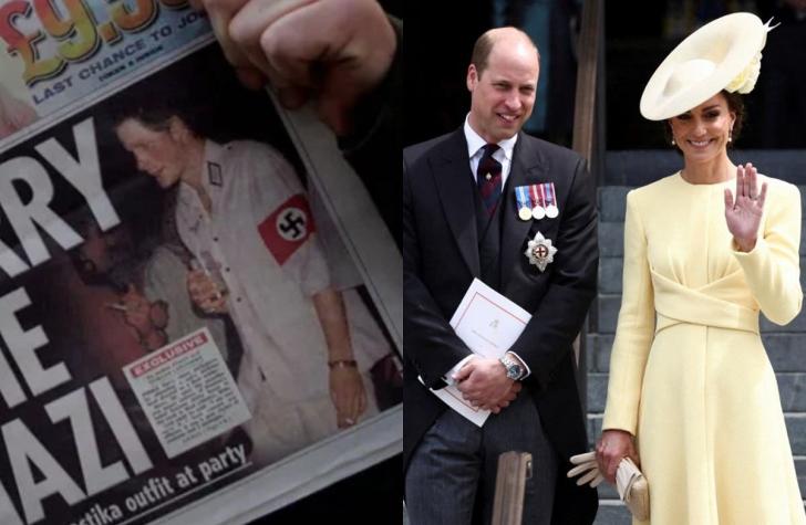 Príncipe Harry acusa a William y Kate Middleton de incitarlo a usar el disfraz de nazi en 2005