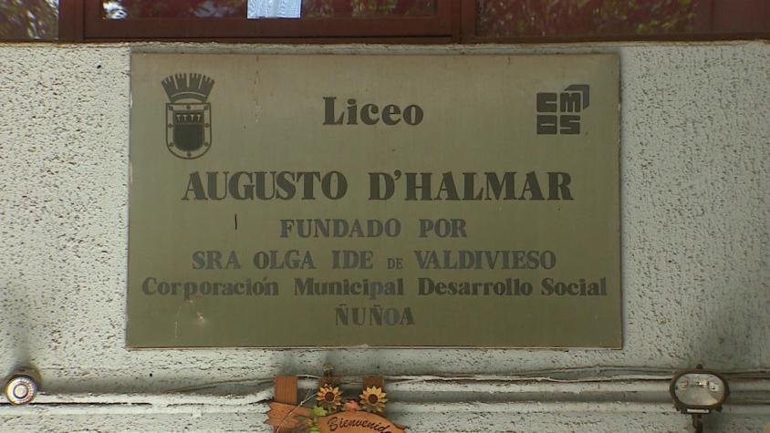 [VIDEO] Liceo Augusto D'Halmar: Acusan a director de cambio de notas y negación de matrículas