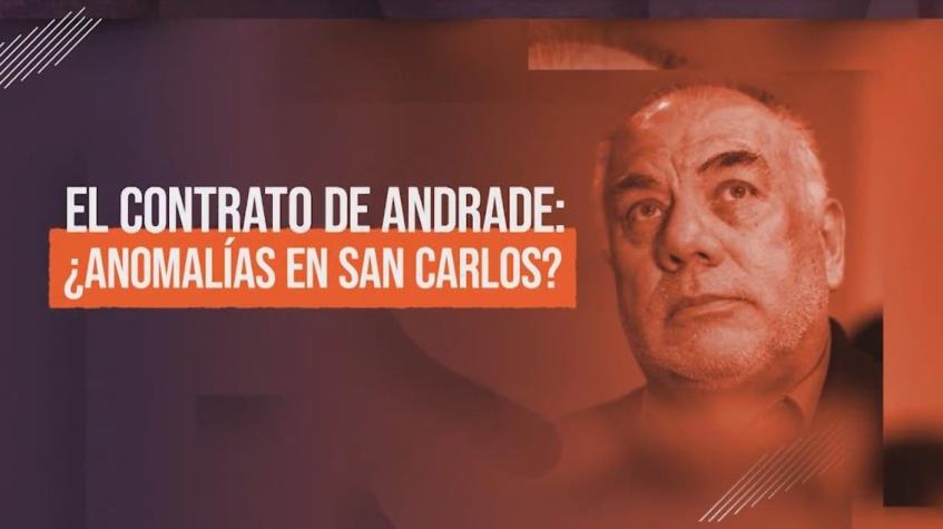[VIDEO] Reportajes T13: El contrato de Andrade, ¿Anomalías en San Carlos?