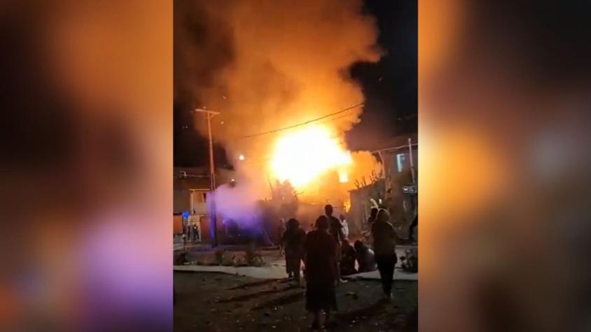 Mamá e hijo mueren en incendio de casa en Ovalle: Otra joven está grave por lanzarse de segundo piso