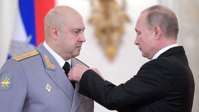 Putin destituye al comandante de las fuerzas rusas en Ucrania 3 meses después de su nombramiento