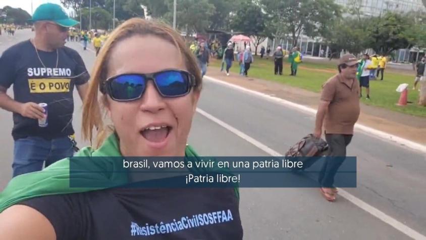 [VIDEO] Detenida una de las organizadoras de asalto en Brasil: Ana Priscila Azevedo