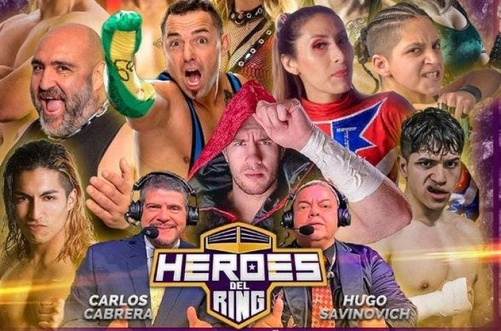 Héroes del Ring: Confirman transmisión televisiva para el esperado evento de lucha libre en Chile
