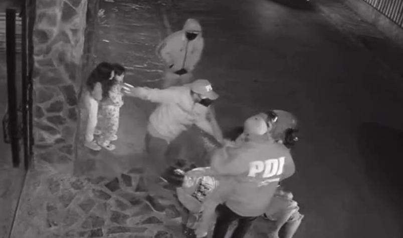[VIDEO] Falsos PDI realizan violento asalto a una familia en Paine