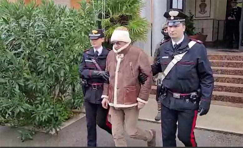 Detienen a Matteo Messica, mafioso más buscado de Italia durante 30 años