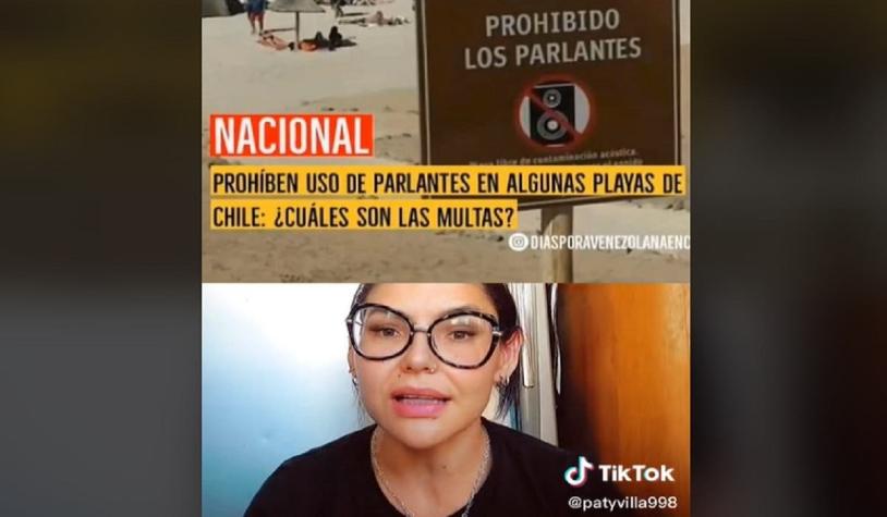 "Tratemos de adaptarnos": Venezolana hace llamado a compatriotas por ruidos molestos en las playas