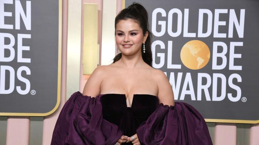 Selena Gómez se aburrió de las críticas a su cuerpo tras gala de los Globo de Oro
