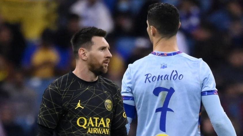 PSG se impuso al Ryad Season Team en el que posiblemente fue el último choque entre Messi y Ronaldo