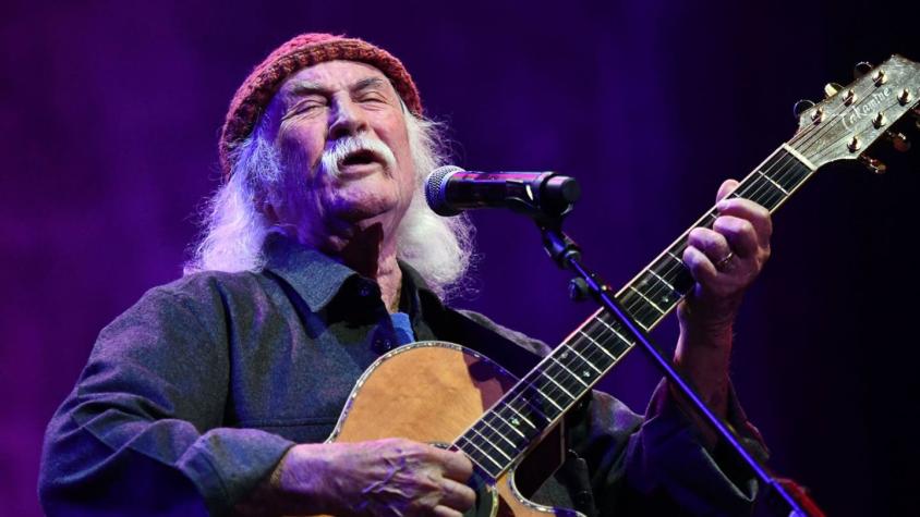 A los 81 años murió David Crosby, pionero del folk-rock