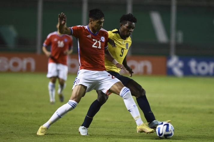 Chile y Ecuador empatan en debut de La Roja en Sudamericano Sub 20