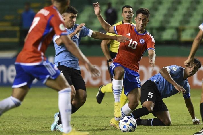 Chile es goleado por Uruguay en el Sudamericano Sub 20 y complica sus chances de clasificación