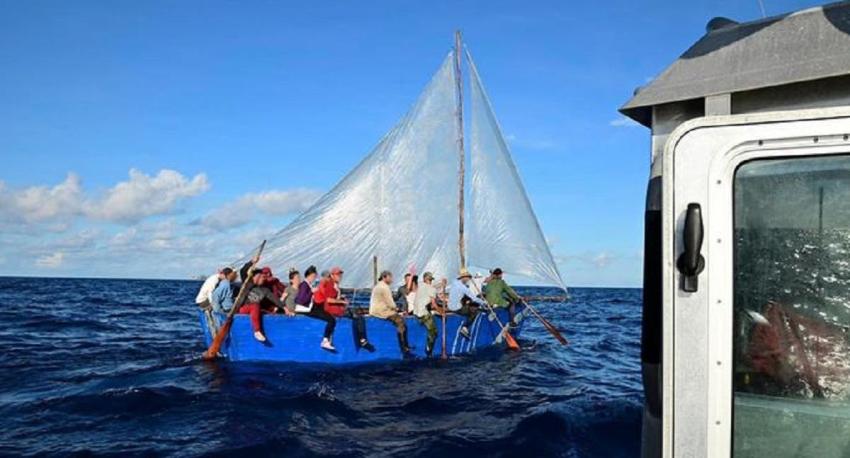 Estados Unidos devuelve a Cuba 68 migrantes interceptados en el mar