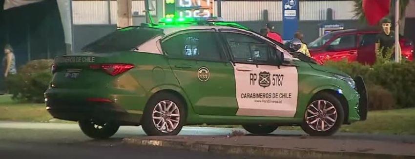 Carabineros detienen a tres menores de edad que transitaban en vehículo robado por Macul